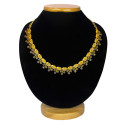 Mind-blowing Gold Plated Floral Vine Stone Necklace