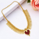 Kerala Traditional Mullamottu Palakka Necklace