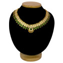 Kerala Traditional Nagapadam CZ Stone Choker Necklace