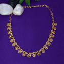 Stunning Gold Plated AD Stone Necklace