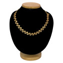 Elegant Gold Plated Designer Stone Necklace for Women