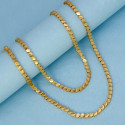 Elegant Designer Gold Plated Chain -10 P
