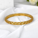 Elegant Gold Plated Designer Net Bangle