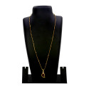 Gold Plated Mango Design Pendant Necklace