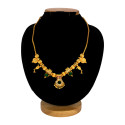 Traditional Gold Plated Sree Krishna Palakka Pendant Necklace