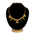 Traditional Gold Plated Sree Krishna Palakka Pendant Necklace