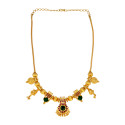 Traditional Gold Plated Sree Krishna Palakka Pendant Necklace