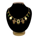 Enchanting Heritage Gold Plated Pendants Necklace