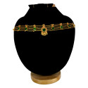Kerala Traditional Lakshmi Kasu Green Palakka Necklace