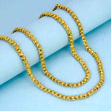 Designer Gold Plated Mulla Chain