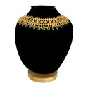 Classic Gold Plated Lakshmi Kasu Nagapadam Choker