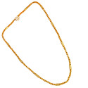 Gold Plated Box Savitham Short Chain- 18 Inch