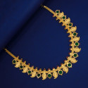 Ethnic Round Enamel Gold Plated Lakshmi Mango Choker