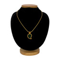 Traditional Gold-Plated Mango Pendant Chain