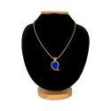 Traditional Gold-Plated Mango Pendant Chain
