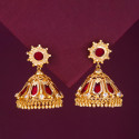 Premium Gold Plated Big Nagapadam Jhumka Earrings