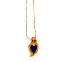 Traditional Gold Plated Mango Pendant Chain