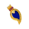 Traditional Gold Plated Mango Pendant Chain