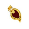 Traditional Gold Plated Mango Pendant Chain