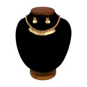 Traditional Antique Kemp Lakshmi Kasu Choker Set