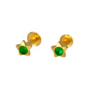 Twinkling Star Gold Plated Second Studs