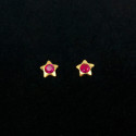 Twinkling Star Gold Plated Second Studs