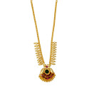 Traditional Pendant Gold Plated Pichimottu Necklace