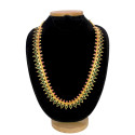 South Indian Gold Plated Designer Nagapadam Long Chain Mala