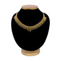 Elegant Traditional Gold Plated Jasmine Necklace