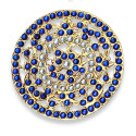 Imitation Temple Jewellery Blue Rakodi/Billai