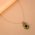 Trendy Invisible Chain CZ Victorian Necklace