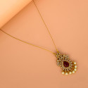 Trendy Invisible Chain CZ Victorian Necklace