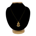 Trendy Invisible Chain CZ Victorian Necklace