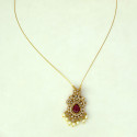 Trendy Invisible Chain CZ Victorian Necklace