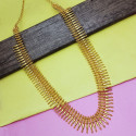 Alluring Gold Plated Pichimottu/Jasmine Long Chain