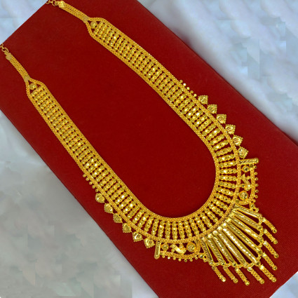 Enchanting Traditional Gold Plated Lappa Bridal Rani Haram