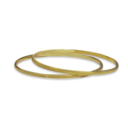 Gold plated Designer MC Bangles
