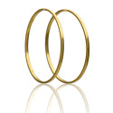Kollam Supreme Gold Plated Plain Bangles
