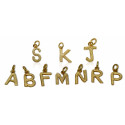 Gold Plated Little Alphabet Pendant