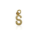 Gold Plated Little Alphabet Pendant