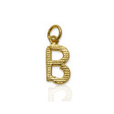 Gold Plated Little Alphabet Pendant