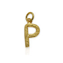 Gold Plated Little Alphabet Pendant