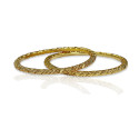 Stylish Gold Plated Designer Wire Bangles