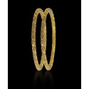 Stylish Gold Plated Designer Wire Bangles