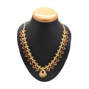 Gold Plated Traditional Indian Palakka Necklace