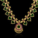 Kerala One Gram Gold Plated Palakka Necklace