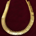 Gold plated Lakshmi Cash Long haram